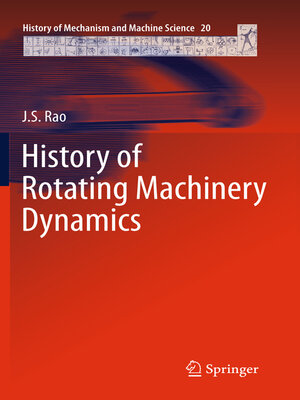 cover image of History of Rotating Machinery Dynamics